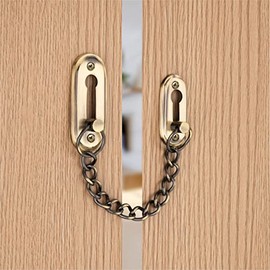 Sardar Brass DC-02 Door Chain for Door and Home Security|Door Chain Lock/Guard/Security Latch (Antique)