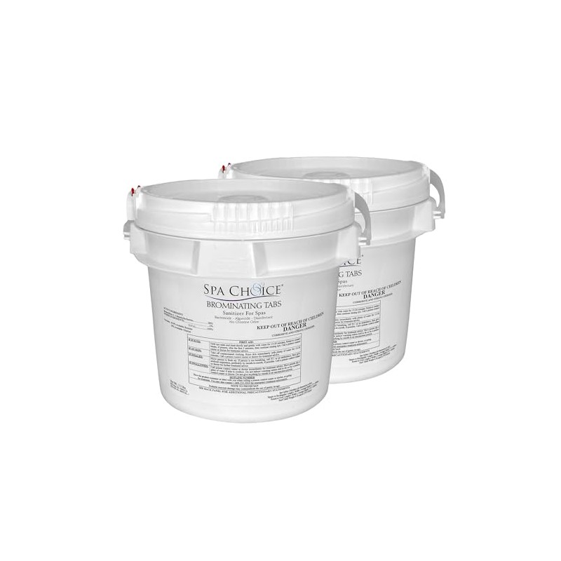 SpaChoice 472-3-3011-02-A Bromine Tablets for Spa Hot Tub, 3.5-Pounds, 2-Pack