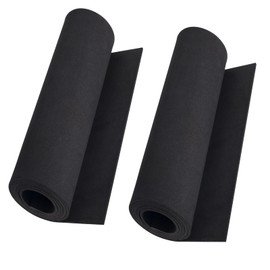 2-Pack Black Eva Foam Cosplay Sheets roll, Premium eva Craft Foam 3mm Thick, 13.9" x 59", High Density 86kg/m3 for Cosplay Costume, Crafts, DIY Projects by MEARCOOH