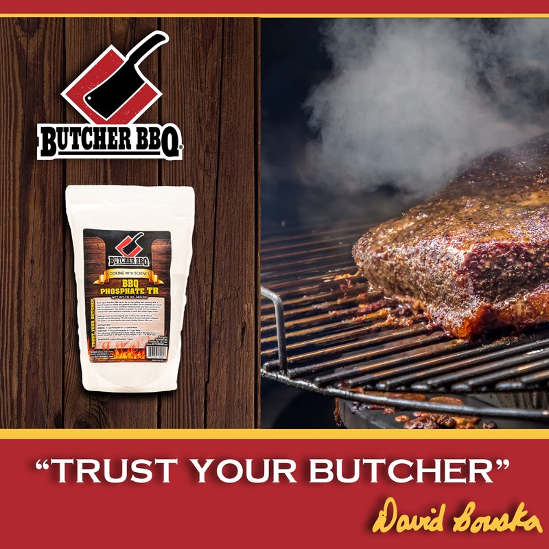 Butcher BBQ Phosphate TR-Tenderize for Hot and Fast Cooking |