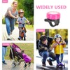 Kisangel 2pcs Bicycle Bell for Kids - Unicorn Bike Ring
