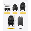 LUGGEX Collapsible Luggage with Wheels - Expandable Foldable Rolling Travel