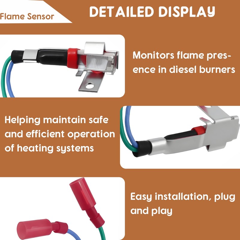 12V Flame Sensor 1.0 Type Fits for Aqua-HOT Hydro-HOT Webasto
