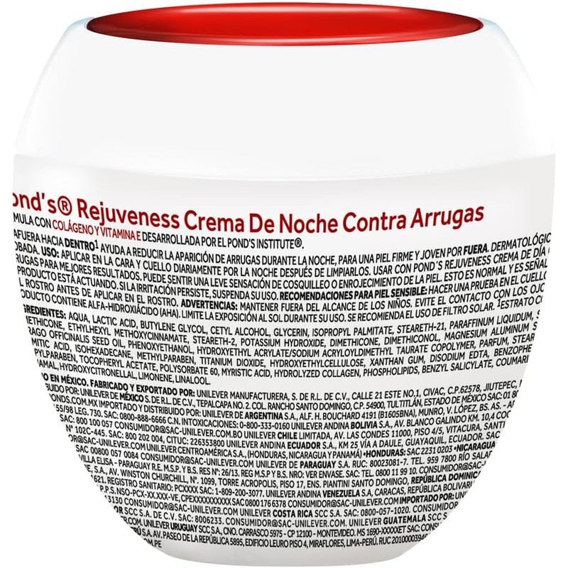 Pond's Crema Facial Anti-Arrugas Rejuveness 100 g