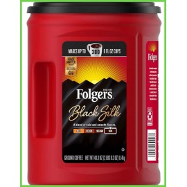 Folgers Black Silk,Classic Roast &Medium Roast Colombian Ground Coffee Free Ship - Black Silk (40.3 oz.)