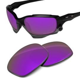 Tintart Performance Replacement Lenses Compatible with Oakley Jawbone Polarized Etched-Plum Purple