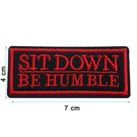 Motivational Patch – Hip-Hop Streetwear Embroidered Patch for Jackets, Hoodies, Backpacks – Iron-On or Sew-On Custom