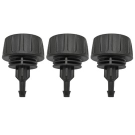 3PCS 1/4 Inch Drip Irrigation Tubing to Faucet Garden Hose Adapter 3/4" to 1/4" Adapter Fittings Female Garden Hose Water Line Connector for Irrigation System
