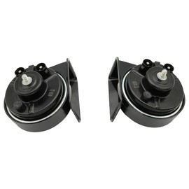 NOVAPARTS Dual Horn Assembly Without Bracket Compatible with 2017 2018 2019 2020 2021 2022 Ford F-250 F-350 Super Duty HC3Z-13832-G