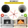 VEVOR Chimney Sweep Kit 20FT Length, Chimney Brush Kit with