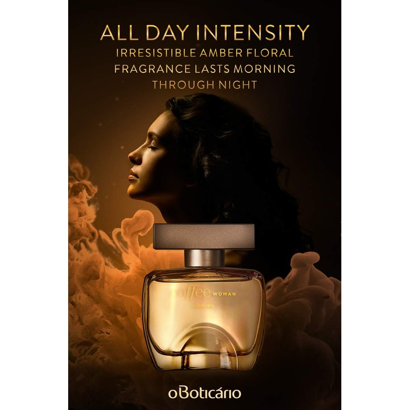O BOTICARIO Coffee Woman Eau de Toilette Long Lasting Perfumes
