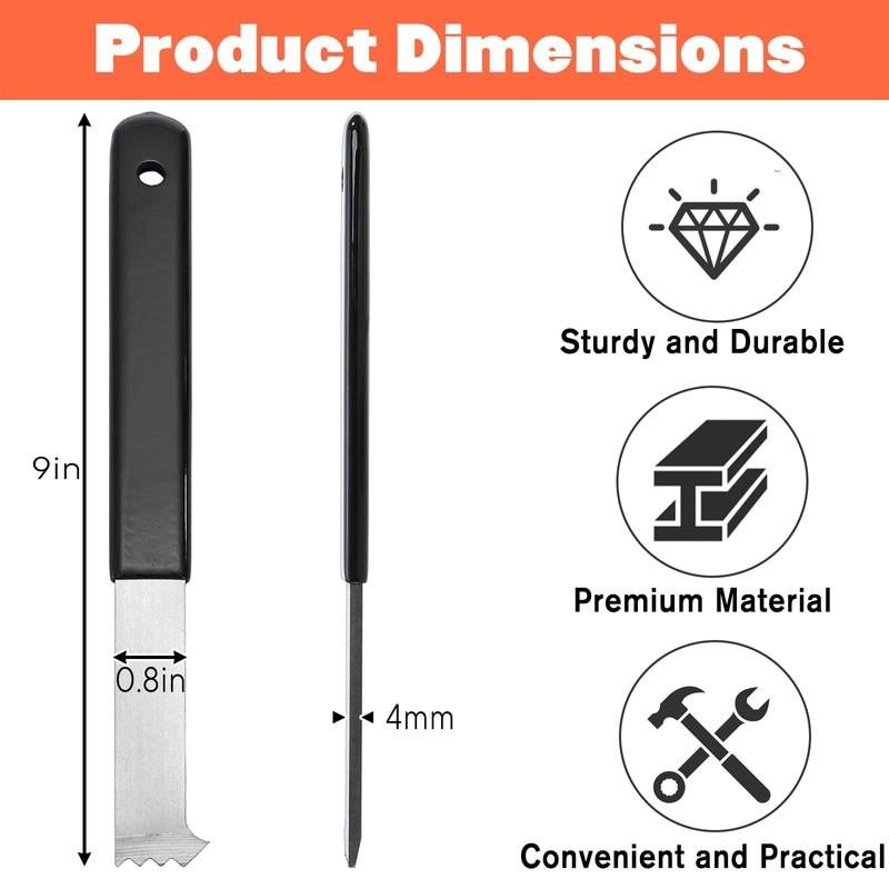 Lawei 2 Pack Paver Puller, Heavy Duty Paver Removal Tool