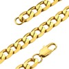 GOLDCHIC JEWELRY 9mm Chunky Gold Chain for Men, 18 inches