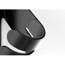 Meliconi MyBike Universal Bicycle Wall Mount, Outdoor and Indoor Bike Wall Mount, Pre-assembled Steel Mount, 2 Wall Protector Stickers Included, Load Capacity 30 Kg, Made in Italy