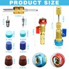 31Pcs R134A Valve Core Quick Remover Installer Tool Set, High
