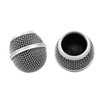 Moicstiy 2 Pcs Microphone Grille Mesh Microphone Ball Head Replacement