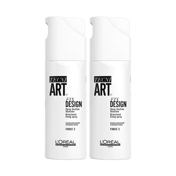 L'Oréal Professionnel Tecni Art Fix Design 200 ml Twin Pack