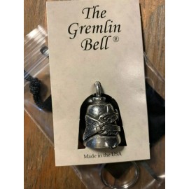Gremlin Bells US Air Force Military Motorcycle Guardian Angel Good Luck Gremlin Bell