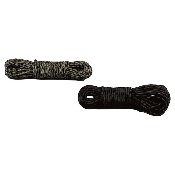 Rothco General Purpose Utility Rope (100-Feet/3/8-Inch, Black)