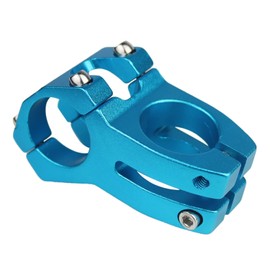 PLATTBK 31.8 Stem MTB Bicycle Handlebar Stem Riser 45 mm Aluminium Alloy Short Stem 0 Degree for Mountain Bike, Road Bike, BMX, MTB