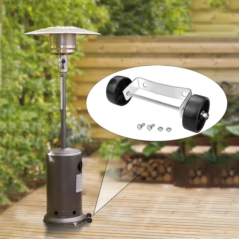 Patio Heater Wheels Patio Heater Universal Replacement Parts Stainless Steel