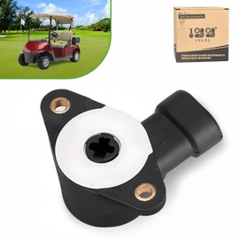 10L0L Golf Cart Accelerator and Brake Pedal Rotary Position Sensor for EZGO RXV 2008-Up Electric Golf Cart, Replace OEM 600019, Accelerator Position Sensor