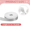 PATIKIL Polka Dots Grosgrain Ribbon 5/8 Inch, 10 Yard Spool