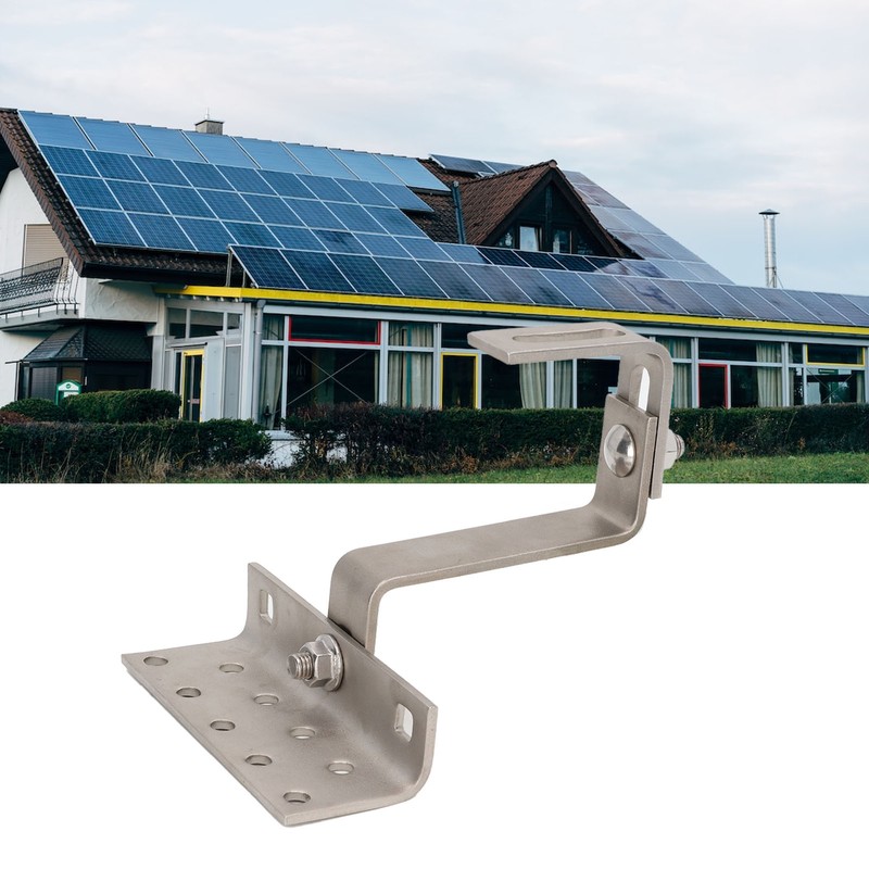 Solar Panel Bracket Stainless Steel Length Position 180° Adjustable Corrosion
