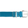 CHAMPRO Baseball Belt with Leather Tab, Teal, Adult