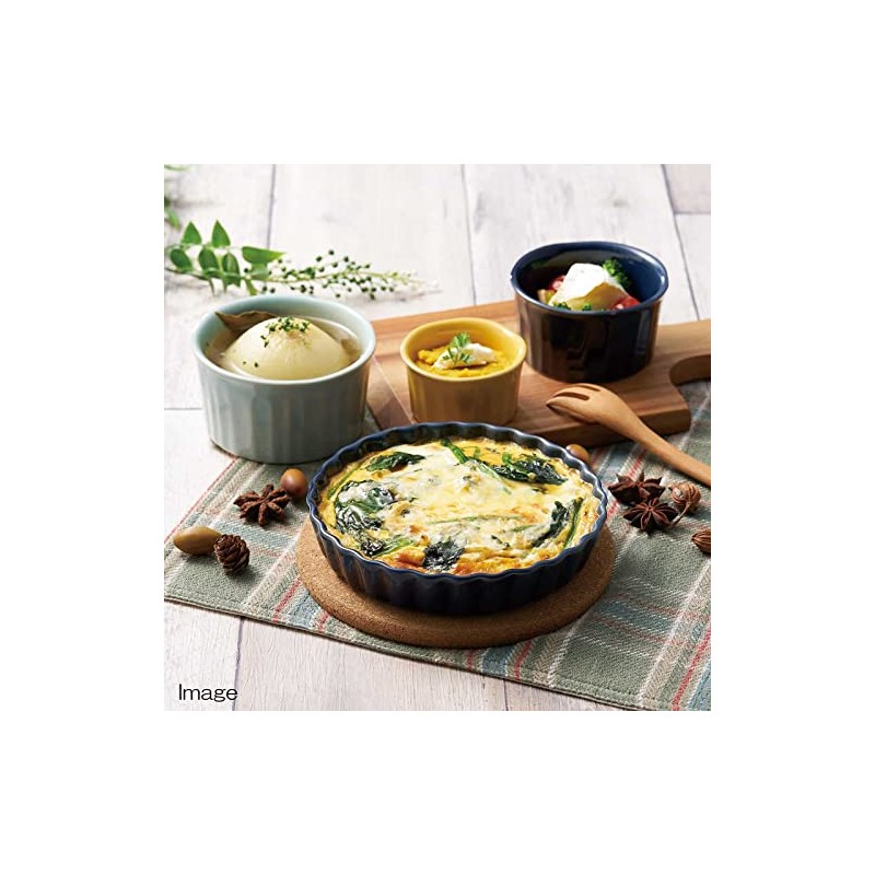 Santo 18619 Banko Ware Tart Plate, Souffle Plate, S 5.9