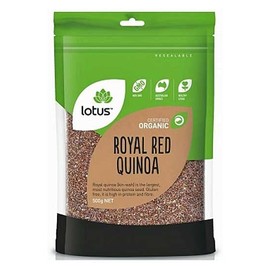 Lotus Organic Quinoa Grain Royal Red 500g
