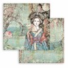 Stamperia International Stamperia-Scrapbooking Pad-Double Sided-Sir Vagabond in Japan, Mixed Colours,