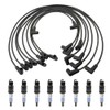 CNPAPC 8PCS Iridium SBC Spark Plugs & 9PCS Spark Plug