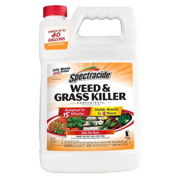 Spectracide Weed And Grass Killer Concentrate 1 Gallon, Use On