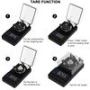 MAXUS Digital Milligram Scale 50g/0.001g, Compact Mg Scale with 20g