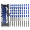 10 Pack 3/8 inch Concrete Drill Bit Set,Masonry Drill Bit