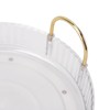 Round Storage Tray 360 Degree Rotating Waterproof Clear Desktop Organizer