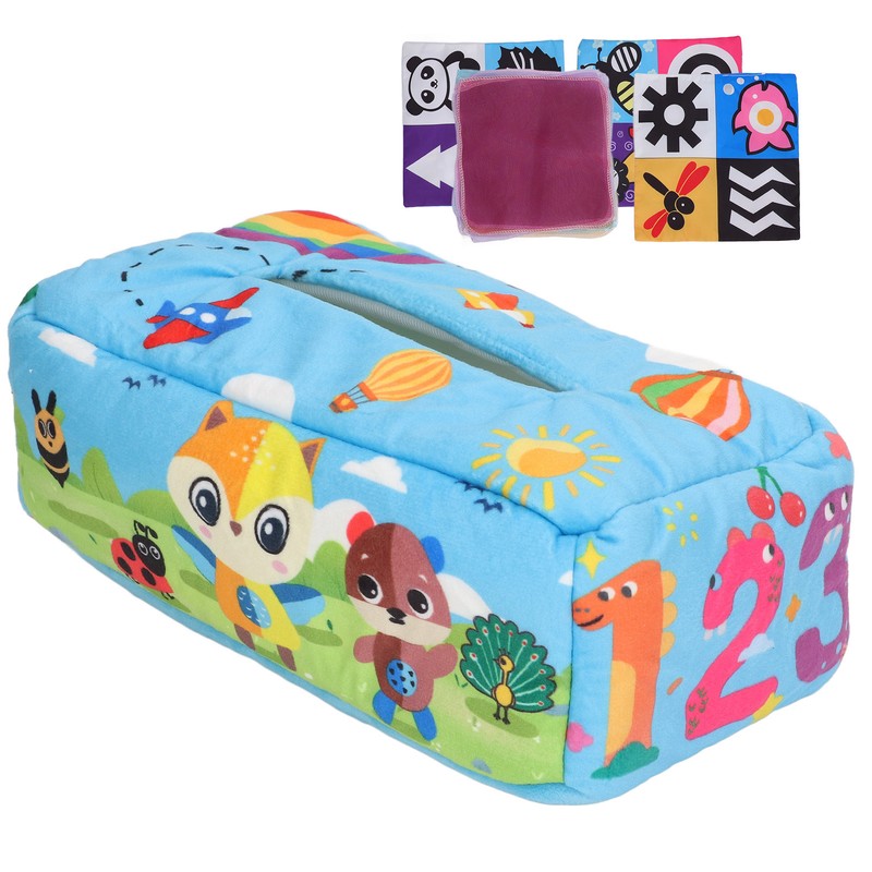 Tissue Paper Toy Wrinkle Learning Simulating Finger Exercises Soft Scarf