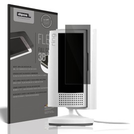 dipos FLEX Privacy Blickschutz-Folie matt passend für Ring Indoor Camera 2. Gen Schutzfolie mit 100% Displayabdeckung, Fingerprint-Kompatibel, Case-Friendly, Full Cover, Sichtschutz Filter 2way