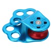 Rock Climbing Pulley 3 Holes Single Pulley Climbing Bearing for