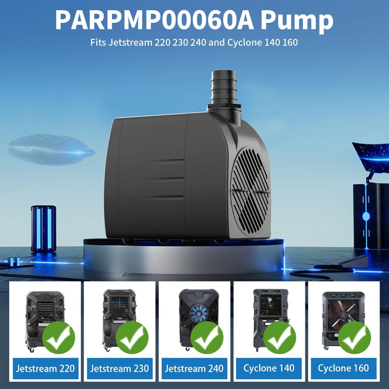 PMPR0006 Pump Replace PARPMP00060A The Cyclone 140 & 160 Portable