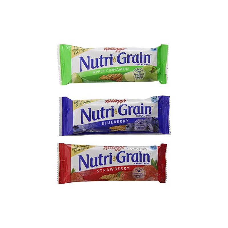 Nutri-Grain Kellogg's Cereal Bars Variety Pack, 48 Count