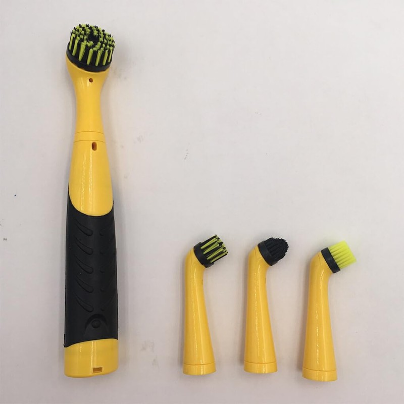 Cleaning Solution Electric Cleaning Brush with 4 Attachments for Bathroom