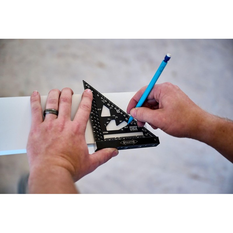 Stiletto STSQ4 4-1/2 Inch Trim Square