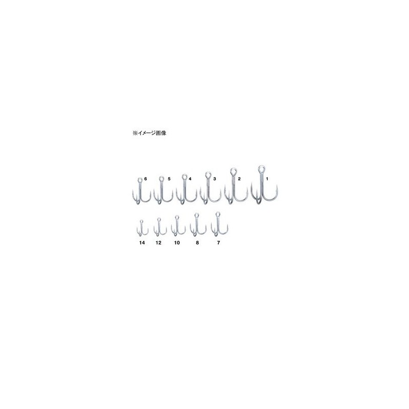 Gamakatsu Triple Hook Treble RB MH Medium Heavy 5 No.