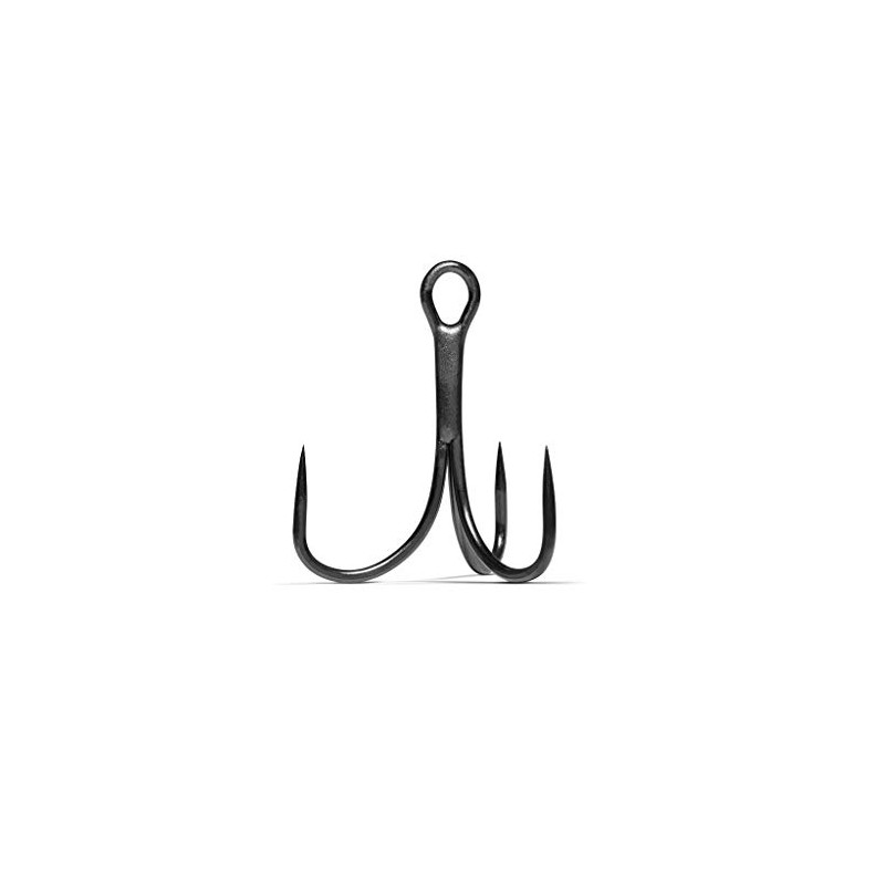 VMC 75' Series Light Inline Treble Barbless Size 12