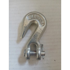 Unbranded 1/4" Grab Hook Eye Type High Test Zinc Plated G43 Rigging 2,600 lbs