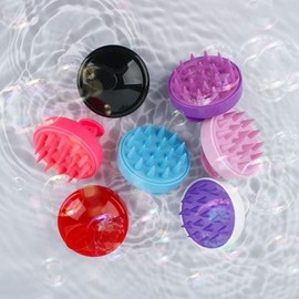 JQ 두피 마사지 세척솔 샴푸브러쉬 샴푸솔 두피브러쉬 메이크업도구 Scalp Massage Cleansing Brush Shampoo Brush Scalp Brush Makeup Tool
