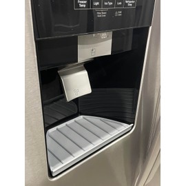 Refrigerator Drip Catcher Trays for Kenmore/Whirlpool Refrigerators, Exact Fit, Select models (Silver)