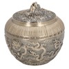 Tea Canister Metal Loose Tea Storage Container Airtight Tea Bag